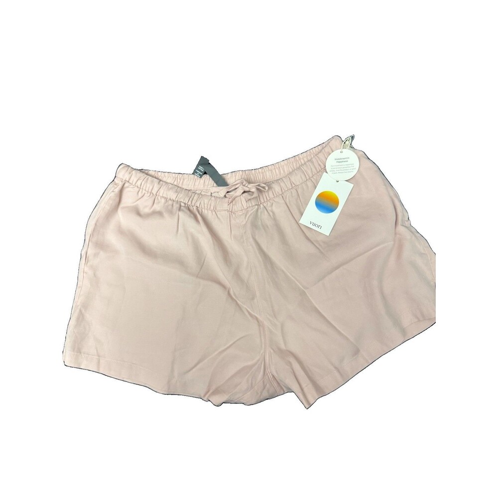 Vuori Women's Trestles Twill Short Vintage Rose Pink Large Athleisure New